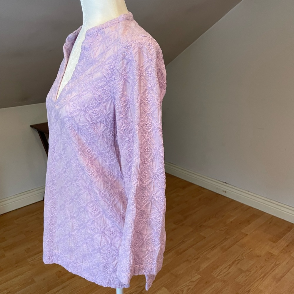 Euc Vineyard Vines Tunic Blouse - image 3